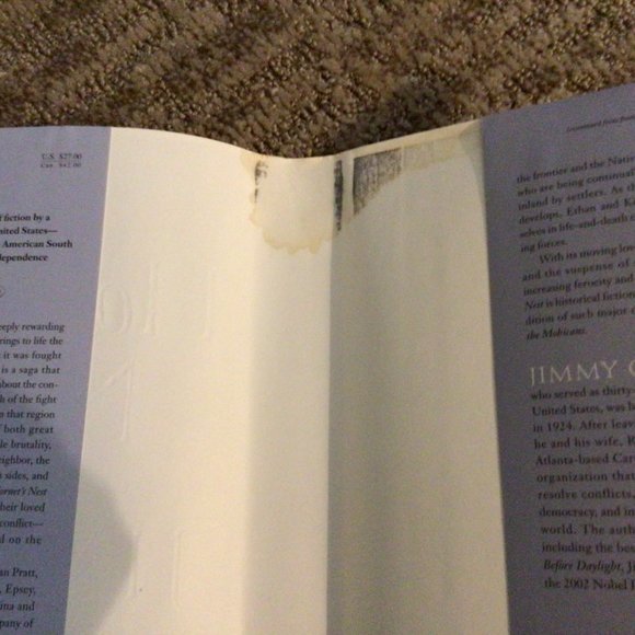 The Hornet's Nest. A Novel of the Revolutionary War by Jimmy Carter - Picture 10 of 10